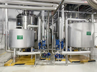 Machine de fermentation à cuve sous pression contrôlée par PLC en acier inoxydable de laboratoire BLBIO-1000SJA-4 de réacteur à tour automatique 1000L