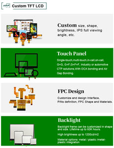 Polcd <span class=keywords><strong>2</strong></span>,3 дюймов 320*240 ILI9342C TFT ЖК-модуль SPI интерфейс 40pin IPS модель TFT ЖК-дисплей - Product Image 6