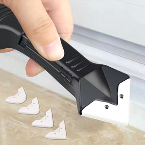 ชุดเครื่องมือซิลิโคน 3 in 1 พร้อมที่ขูดสแตนเลส สำหรับขจัดคราบยาแนว ซ่อมแซมรอยต่อในห้องน้ำ ห้องครัว พื้น หน้าต่าง อ่างล้างจาน - Product Image 3