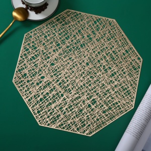EN STOCK Octogonal Antidérapant Napperons Évider Vinyle <span class=keywords><strong>Tapis</strong></span> <span class=keywords><strong>de</strong></span> <span class=keywords><strong>Cuisine</strong></span> <span class=keywords><strong>Tapis</strong></span> <span class=keywords><strong>de</strong></span> <span class=keywords><strong>Table</strong></span>, aet <span class=keywords><strong>de</strong></span> 4 - Product Image 2