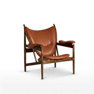 <b>Mid</b>-<b>Century</b> Modern Office Executive <b>Chair</b> Stainless Steel Frame Genuine Leather Multi-functional for Living Room - Product Image 5