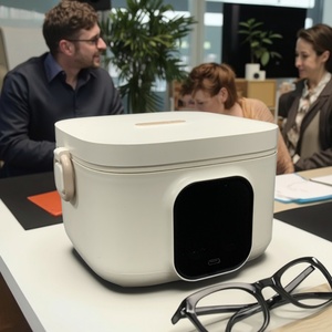 Lonchera Eléctrica Portátil Inalámbrica con Calentador de Alimentos, 2 Compartimentos, Lonchera Eléctrica para Adultos, para Auto, Camión, Trabajo, Viajes - Product Image 2