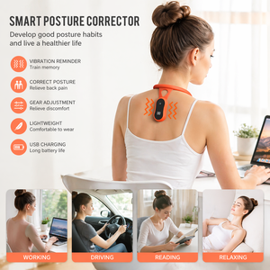 Correcteur de posture intelligent pour le dos, dispositif invisible de correction de la posture assise, ceinture d'entraînement orthopédique avec rappel en temps réel pour adultes et enfants souffrant de cyphose - Product Image 6