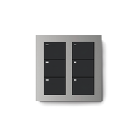 JINK Aluminiumlegierung Smart Switch EGG Matter Thread 6-Tasten-Szenenschalter Homekit 2032mAh Akku Drahtlose App-Steuerung für Zuhause