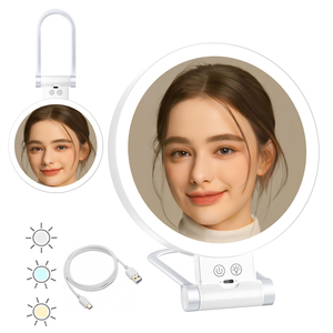 Espejo de Maquillaje LED Inteligente Mini Plegable de Alta Calidad al por Mayor - Product Image 1