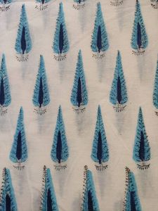 Tay Khối Bông Vải Mughal In Bông Vải May Vải Cho Dresses Đệm Rèm Cuốn Sách Ràng Buộc Túi Và Tất Cả Các Thủ Công - Product Image 2