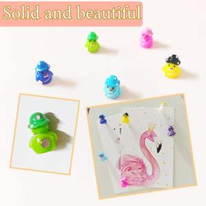 Wholesale 16PCS Mini Polyresin Duck Fridge <b>Magnets</b> <b>Strong</b> Colorful Eco-Friendly Durable Decorative Refrigerator <b>Magnets</b> Fridge - Product Image 6