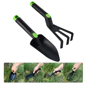 Winslow & Ross 2pcs set small light weight garden plastic digging tool mini plastic garden tools