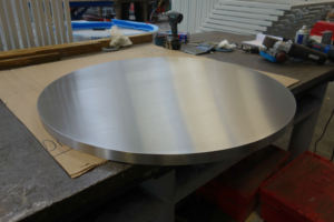 Plaque en alliage d'aluminium 1060, tempérament T6, 3-6 mm, surface revêtue, tolérance de 1 %, finition miroir brossé anodisé, revêtement, signalisation - Product Image 4