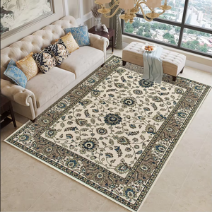 <span class=keywords><strong>Tapis</strong></span> persan vintage antidérapant et lavable pour salon, motif floral oriental, <span class=keywords><strong>tapis</strong></span> de sol doux et chaud à poils ras pour <span class=keywords><strong>chambre</strong></span> à coucher - Product Image 1