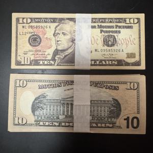 美元顶级品质高仿真度美国1、2、5、10、20、50、100美元纸币模型，用于视频电影、礼品、电影特效 - Product Image 2