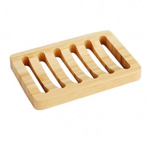 Hot Selling Customized logo Natural Soap Dish Holder Bamboo Soap <b>Tray</b> for Bathroom - Product Image 1