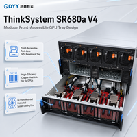 Serveur GPU ThinkSystem SR680a V4 8U, double processeur Intel Xeon 6, HGX B300 NVL8 8-GPU, serveur d'apprentissage IA d'entreprise GenAI