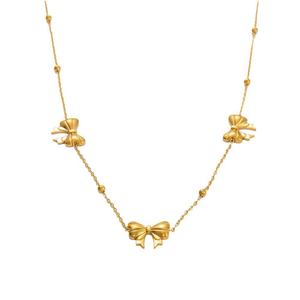 Nuevo Collar de Acero Inoxidable con Baño de Oro de 18K para Mujer, con Colgante de Corazón Tridimensional y Cielo Estrellado, a la Moda - Product Image 5