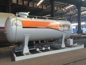 Durable 100cbm 100m ³ 100000 litros 50 toneladas LPG Máquina <span class=keywords><strong>de</strong></span> llenado <span class=keywords><strong>de</strong></span> gas Tanque <span class=keywords><strong>de</strong></span> almacenamiento Estación <span class=keywords><strong>de</strong></span> deslizamiento Recipientes a presión seguros con cilindro - Product Image 6