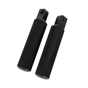 Pedane in Alluminio Nere per Moto, Montaggio Maschio per <span class=keywords><strong>Harley</strong></span> Touring Softail Dyna <span class=keywords><strong>VRSC</strong></span> Glide - Product Image 5