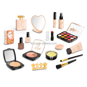 Jouets <span class=keywords><strong>Lcuky</strong></span> pour filles : Kit de maquillage et de coiffure pour jeu d'imitation, avec rouge à lèvres, miroir et fards à paupières - Product Image 1