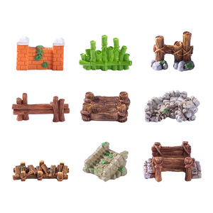 Mini Figurines <span class=keywords><strong>de</strong></span> jardin pont clôture fée Miniature accessoires <span class=keywords><strong>de</strong></span> jardin pour bricolage maison <span class=keywords><strong>de</strong></span> poupée plante en pot bonsaï Zen Terrarium décor - Product Image 5