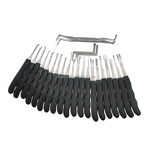 Vevor — Set de crochets de serrure en acier inoxydable, 24 pièces, avec pratique transparente - Product Image 2