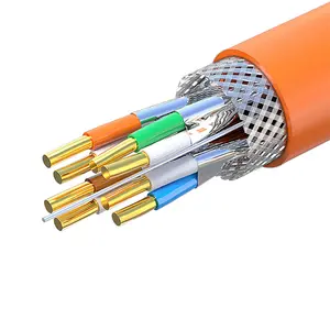 Spot-Güter Hochgeschwindigkeits 305M Cat8 RJ45 22AWG Reines Kupfer 8Core ungeschütztes FTP Ethernet Netzwerk-Kabel Kommunikation