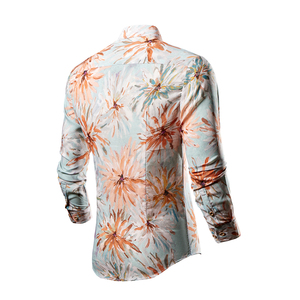 Chemise décontractée <span class=keywords><strong>pour</strong></span> <span class=keywords><strong>homme</strong></span>, nouvelle collection printemps-automne, imprimé léopard, manches longues, grandes tailles, 1117 - Product Image 5