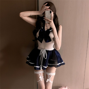 Prix d'usine, robes de cosplay <span class=keywords><strong>sexy</strong></span>, lingerie transparente, uniforme JK, costume d'étudiant - Product Image 1