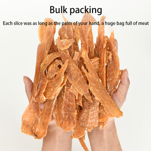 OEM/ODM אוויר יבש עוף קופצני חזה כלב עוף חטיפי כלב פינוקים לחיות מחמד מזון - Product Image 5