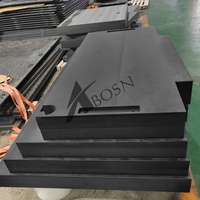 15% bore radioprotection contre les rayons X taille personnalisée UHMWPE feuille de plastique PE 500/PE 1000 conseil avec Service de traitement de coupe