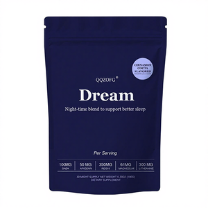 مسحوق النوم الأفضل مبيعًا من OEM مع L-Theanine، مساعد على النوم ومكمل غذائي، للصحة والعافية، بنكهة القرفة والكاكاو، 180 جرام - Product Image 1