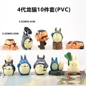 Figurine en plastique PVC d'<span class=keywords><strong>anime</strong></span> japonais HY, jouet <span class=keywords><strong>Hayao</strong></span> <span class=keywords><strong>Miyazaki</strong></span>, Mon voisin Totoro, figurines d'action miniatures - Product Image 4