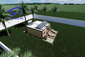 Conteneur extensible préfabriqué, villa de camp préfabriquée, maison modulaire mobile, petite maison portable, cabine pour hôtel - Product Image 3