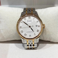 Montre classique automatique pour homme, série T006, cadran à aiguilles en acier inoxydable, 39,3 mm, mouvement ETA blanc, lumineuse, étanche