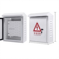 Boîtier de surveillance CCTV en acier inoxydable IP60 à montage sur poteau, armoire étanche extérieure, boîtier de commande électrique
