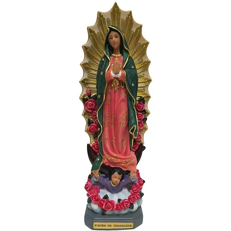 5 "インチの像宗教像VirgenDe Guadalupe