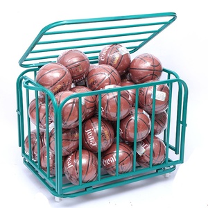 Cage de rangement pliable pour balles, équipement pour faire du panier de <span class=keywords><strong>basket</strong></span>-ball - Product Image 1