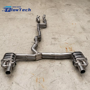 Système d'échappement Catback à soupapes FlowTech de haute qualité, en acier inoxydable T304, pour Mercedes-Benz E200 E300 W213, fixation directe par boulons. - Product Image 5