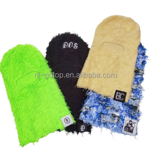 Gorro cálido de Invierno <span class=keywords><strong>para</strong></span> <span class=keywords><strong>mujer</strong></span>, diseño de orejas de gato, gorro de punto trenzado de ganchillo con divertido Gorro con orejas de gato en Stock - Product Image 6