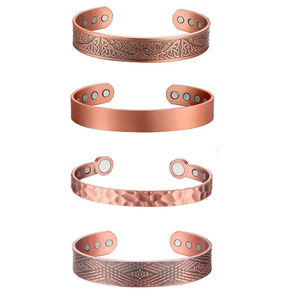 Charm bilezikler <span class=keywords><strong>Viking</strong></span> saf bakır erkekler enerji manyetik ayarlanabilir manşet Femme ejderha kadınlar için geniş bilezik - Product Image 1