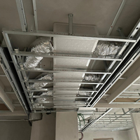 Panneau pré-isolé de mousse phénolique de plafond rigide de conduit de la CAHT avec le matériel d'isolation thermique de papier d'aluminium
