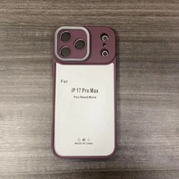 Coque de téléphone en TPU acrylique pour iPhone 17 16 15 14 13 12 11, pour ITEL CITY 100 A80 4G A70 A16 VISION 1, coque de téléphone transparente de luxe
