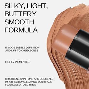 중국 도매 <span class=keywords><strong>2</strong></span> in 1 컨실러 스틱 컨실러 팔레트 개인 라벨 하이라이트 브러시로 은폐 - Product Image 4