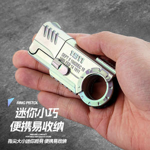 KOCK 17 Mini pistolet à anneau de doigt 9x19, éjection à une touche, jouet anti-stress - Product Image 4