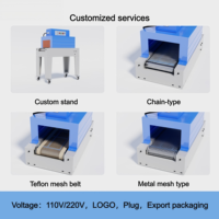 Chaîne de production 2015 entièrement automatique avec tunnel de rétraction thermique et convoyeur à rouleaux de table pour l'emballage de bougies chauffe-plat
