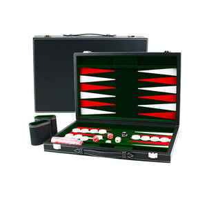 <span class=keywords><strong>Juego</strong></span> <span class=keywords><strong>de</strong></span> Backgammon Portátil Plegable <span class=keywords><strong>de</strong></span> Alta Gama con Estuche <span class=keywords><strong>de</strong></span> Cuero <span class=keywords><strong>de</strong></span> Lujo Personalizable, <span class=keywords><strong>Juego</strong></span> <span class=keywords><strong>de</strong></span> <span class=keywords><strong>Mesa</strong></span> Clásico para Colección Personal - Product Image 1