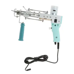 Toptancı 2in1 elektrikli tafting üretici halı yapma halı makinesi Ak-1cut kazık Ak-2loop kazık 2in1 el tafting tabancası Diy için