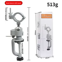 Support de perceuse multifonctionnel en aluminium pour mini-perceuse électrique et meuleuse d'angle, accessoire d'outil électrique pour réparation de bancs de travail et de cadres de perçage