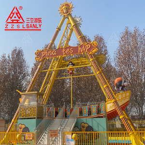 Manège <span class=keywords><strong>Viking</strong></span> Pirate Ship en fibre de verre, grand équipement d'amusement extérieur à vendre - Product Image 4