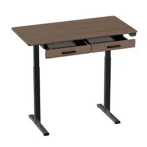 Furnitur otomatis meja kantor modern meja meja meja listrik dapat disetel dengan warna dapat disesuaikan