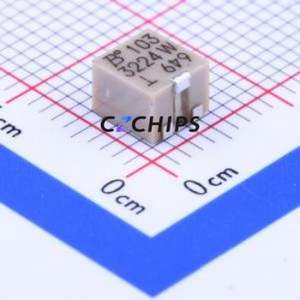 Résistance/potentiomètre réglable 3224W-1-103E SMD-3P, résistance 4,8x3,5 mm 10 kOhm 10 % 250 mW 100 ppm/ ℃ - Product Image 1