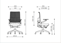 Chaise de bureau ergonomique pivotante pour le gaming, avec dossier en maille respirante, idéale pour la maison et le bureau – Fabricant de Foshan, produit phare